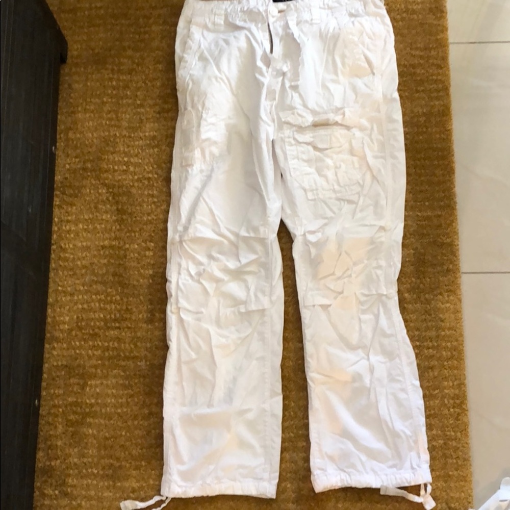 Sean John flight cargo pants. White. 32.